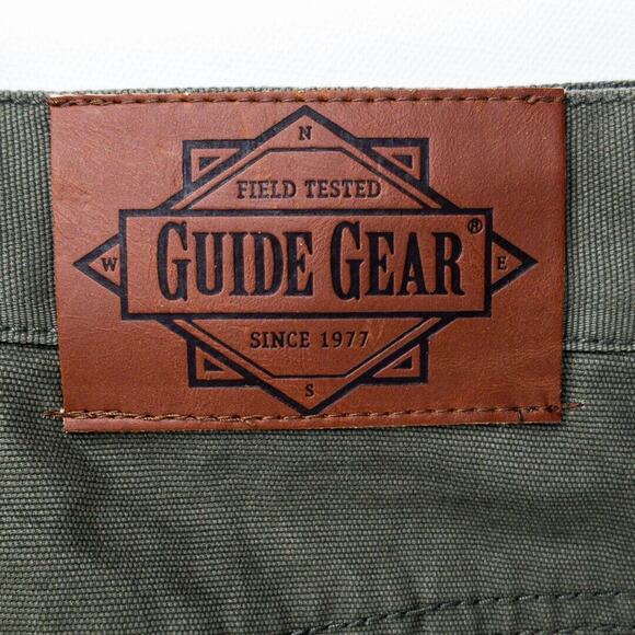Men’s Jeans 44x32 Green Twill NWT Heavy Cotton Canvas Workwear Outdoor GuideGear - Picture 12 of 14